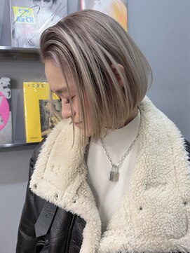 シャドールーツ/ミルクティー/ボブ