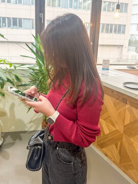 クリック(Click) 黒髪/クラゲヘアー/オリーブグレー/小顔/ココアベージュ/小倉