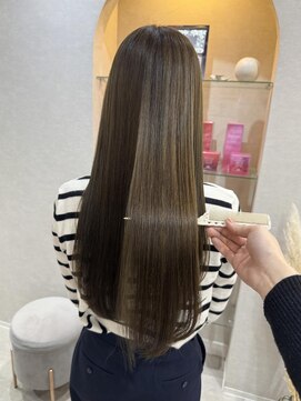 カラークチュール(Color Couture) 暗めカラー/オリーブ/髪質改善/グレージュ