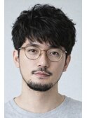 グランジショートパーマ