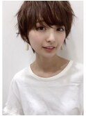 似合わせカット/ショートボブ/髪質改善/ハイライ ト/白髪ぼかし