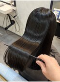 柔らか質感ロング×美髪矯正/他店縮毛矯正履歴お任せください