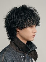 バイフィフス 原宿/表参道(by fifth)&nbsp;原宿シャドウパーマメンズカットマッシュウルフラウンドマッシュ