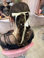 ミーネピンク 行徳(Miene Pink)&nbsp;ヘアアレンジ＊まとめ髪☆_Pink行徳駅 妙典駅 浦安駅