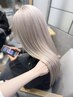 【当店でブリーチカラーデザインをされた方＊】メンテナンスカラー+高級TR