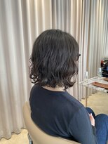 ロージーバイフーガヘアー 元住吉店(Rosy by FUGAhair) ボブパーマ/ミディアムパーマ/前髪あり/お顔周りレイヤー
