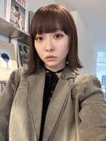 ザ スリック(THE SLICK) 肩つきブラウンボブ