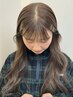 【期間限定】カット＋ワンカラー＋marbb［ミントベージュ/ミントグレージュ］