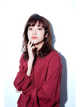 ラボヌール ヘアーウル 春日部西口店(La Bonheur hair heureux) 大人可愛いナチュラルミディ＆ウィービング＃２