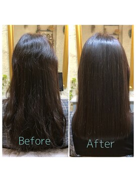 エイミー(aimy) 自然な内に入る髪質改善