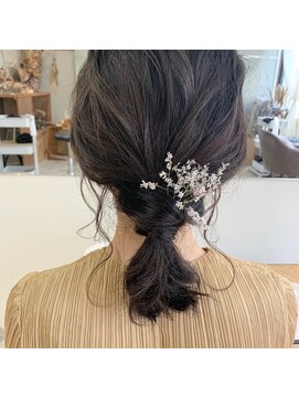 インビテーション(invitation) 一つ結びアレンジ