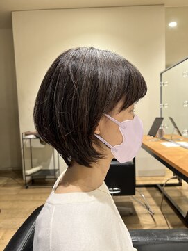 クローゼット 新宿(closet) イメチェンチェリーブラウン[髪質改善/ヘッドスパ白髪染め/新宿]