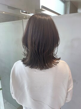 ガリカ 博多(Gallica) ミディアムレイヤー×オリーブベージュ