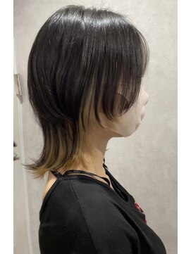 リアイス(Re:ICE) ミディアムウルフナチュラルインナーカラー