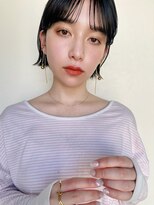 ガーデン オオタカノモリ(garden otakanomori)&nbsp;暗髪透明感×大人ショートボブ×ナチュラルボブ×ミニボブ