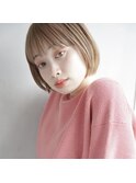 大串弥生◎ハイトーンボブ