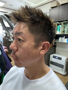 ちどり 刈り上げスタイル