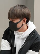 エルマーク(L-MARK) マッシュブリーチハイトーンハイライトスパイラルツーブロック