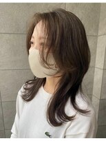 リールヘアー 大野城店(rire hair) ラフ感が素敵な韓国レイヤー style