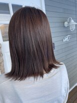 ルート(root)&nbsp;ラテ系カラー外ハネボブ