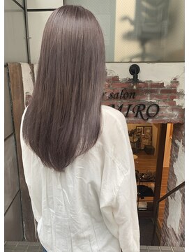 ヘアサロン ミロ(Hair Salon MIRO) 透明感で魅せる艶カラー
