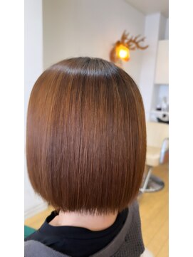 レッド(RED) 髪質改善シナジー縮毛矯正