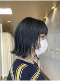 暗髪グレージュ(^^)
