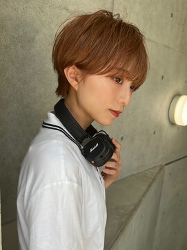 サンドシーン(sand scene) ＠thisiskaito表参道原宿/ショートヘア/ショートボブ/グレージュ