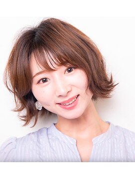 チェリッシュ(Cherish) 小顔ショートボブ大人ボブショートウルフショコラブラウン