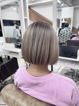 ワールドオーダー 天王寺店(WORLD ORDER) 王道ハイトーンボブ