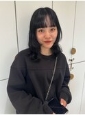 10代20代30代　レイヤーカット/エモージュ/アッシュカラー/前髪