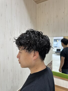 ソワン ドゥ ブレス 立花店(soin de brace) メンズスパイラルパーマ/メンズパーマ/尼崎/立花