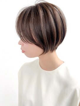 リル バイ ジルブラン(Lil by JIL BLAN) レイヤーカット　ハイライトデザインカラー　ウェットヘア