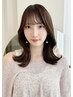 須賀指名◇似合わせカット+艶カラー+カシミヤトリートメント/レイヤーカット