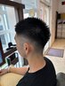 【男性限定】カット＋炭酸泉＋ショートスパ＋眉カット