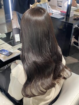 アンドバイモードケイズ (and by MODE K's) 透明感カラー/チョコレートブラウン