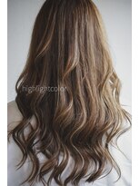 チルバイヘアーガーデンミルクティ(Chillbyhairgardenmilktea)&nbsp;ハイライトカラー