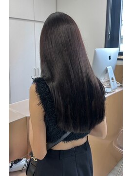 ベレーザシェルト(Beleza scelto) 10133黒髪アッシュブラック髪質改善透明感カラーストレート