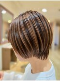 ハイライト/ショートボブ