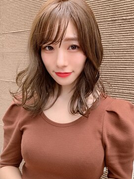 セイドット リー(Say. Ree) Say.黒髪ボブルフネビージュ小顔ワンレンミディアムパーマ表参道