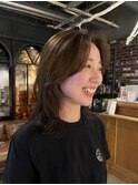 レイヤーカット×赤み消しカラー