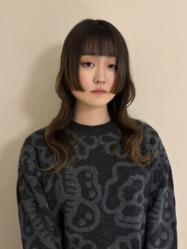 ビーハイブアヴェダ PARCO2店(BEHIVE AVEDA) 【sakuya】ぷつっと姫カット