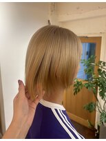 ミンティング(MINTing) ミルクティーベージュ/透明感カラー/ボブ/恵比寿