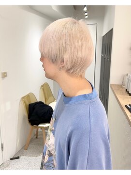 メンズペレ 渋谷(MEN'S PELE) ニュアンスパーマ/韓国マッシュ/スパイキーショート/渋谷