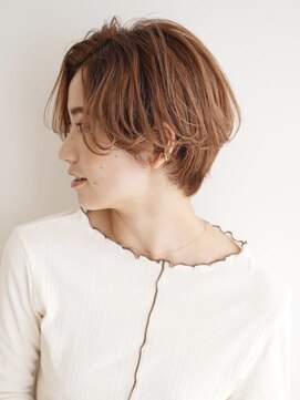 テクネ 天神大名(techne) 天神大名ミディアムボブショートボブショートカット緩めパーマ