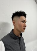 本格スキンフェードバーバースタイル