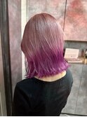 ブリーチ/ピンク/エンドカラー/髪質改善/完全個室/柏