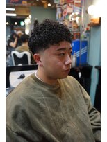 タイト スワッグ バーバーワークス(TIGHT SWAG BARBERWORKS)&nbsp;テーパーフェード×ジェリカール