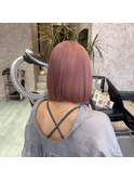 くすみピンク