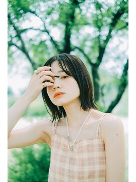 プリマ エメ(PRIMA aimer) ニュアンス抜け感×つや髪ボブ